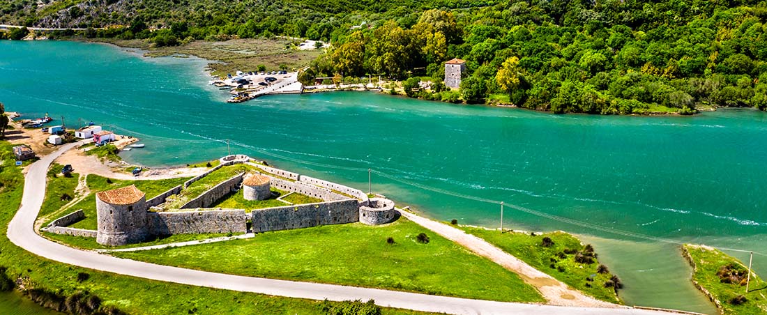 Rozafa Castle in Shkodra